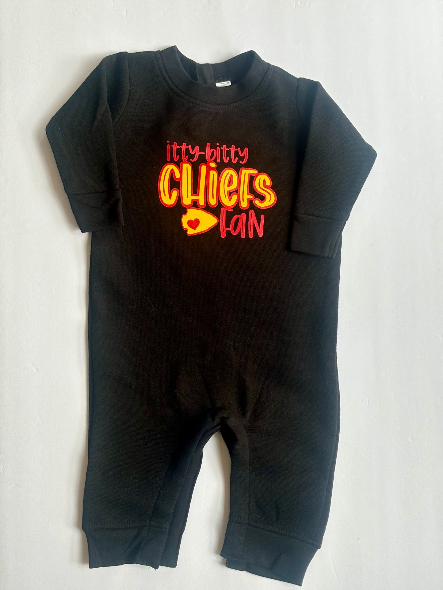 Itty Bitty Chiefs Fan Romper