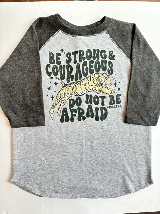 Be Strong Raglan Tee