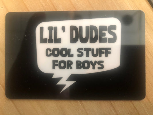 Lil' Dudes Gift Cards