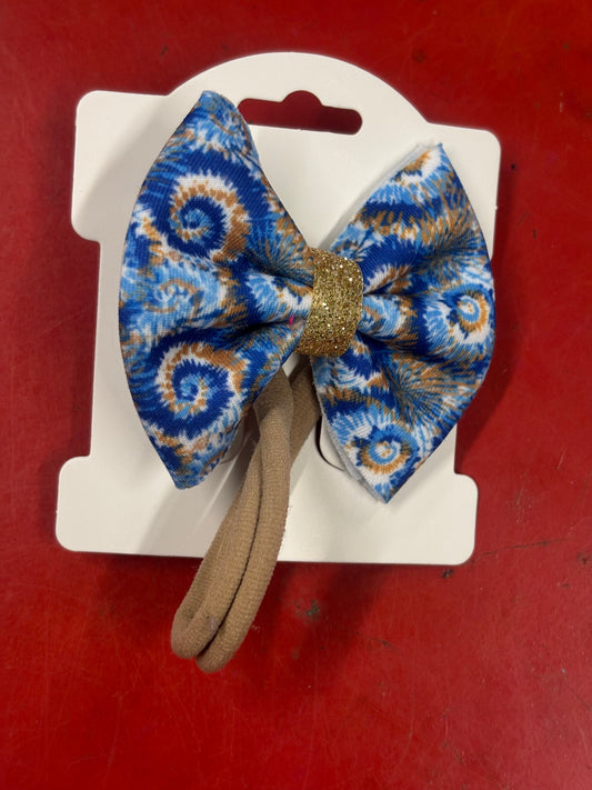 Tie Dye Bow Hair Band