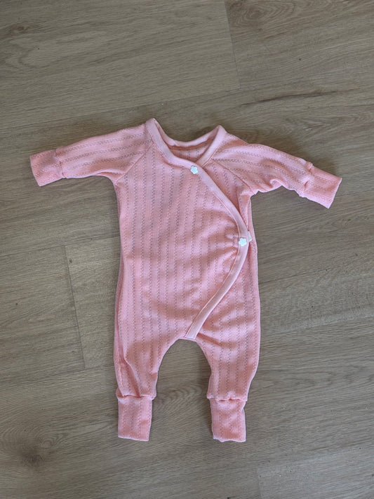 Pink Kimono Romper