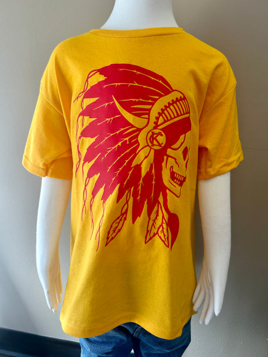 Headdress T-shirt Gold