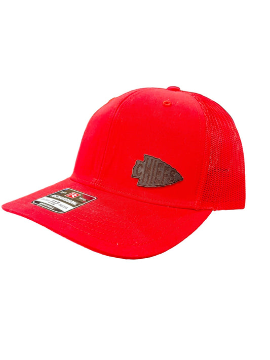 Red Side Patch Chiefs Hat