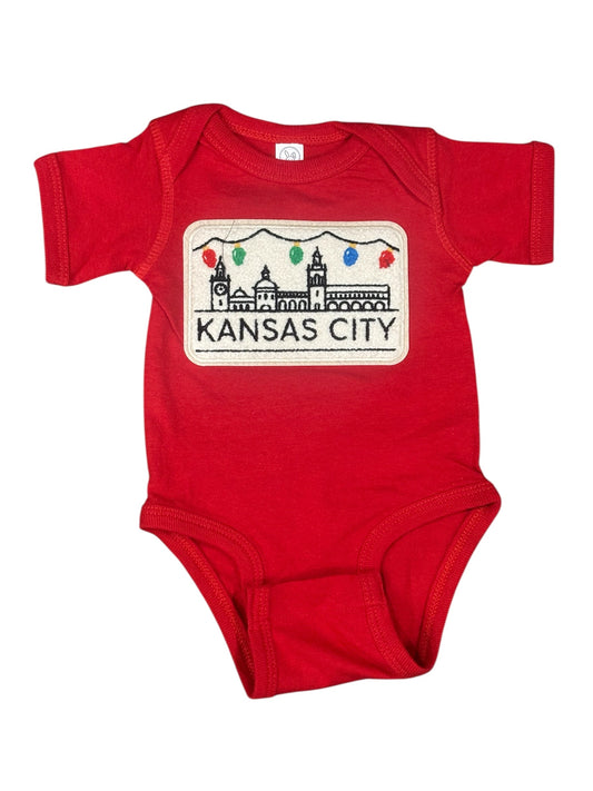 Plaza Lights Patch Onesie