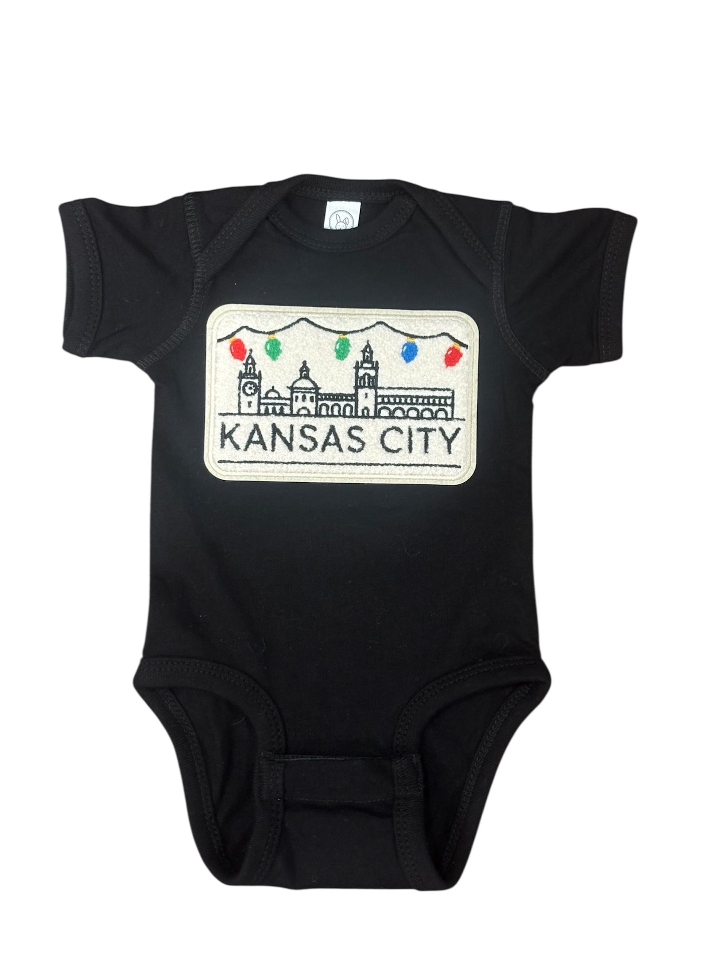 Plaza Lights Patch Onesie