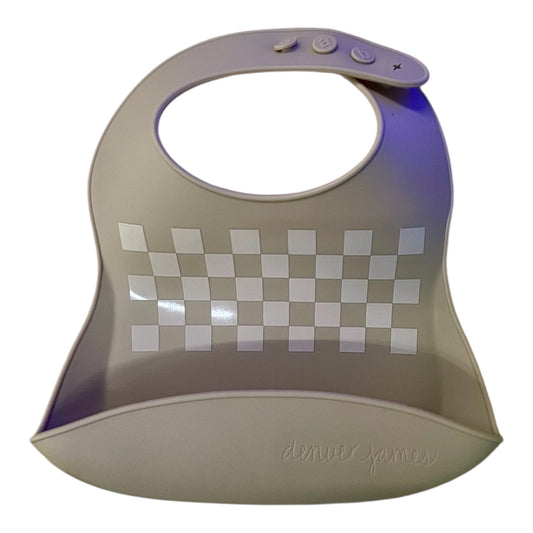 Tan Silicone Bib