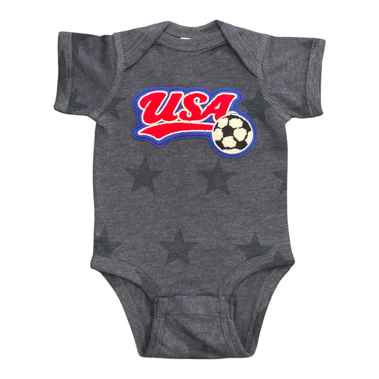 USA Patch Star Onesie