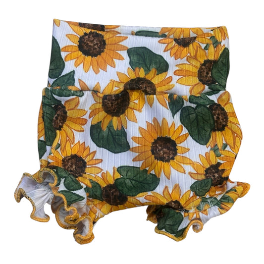 Sunflower Ruffle Bummies