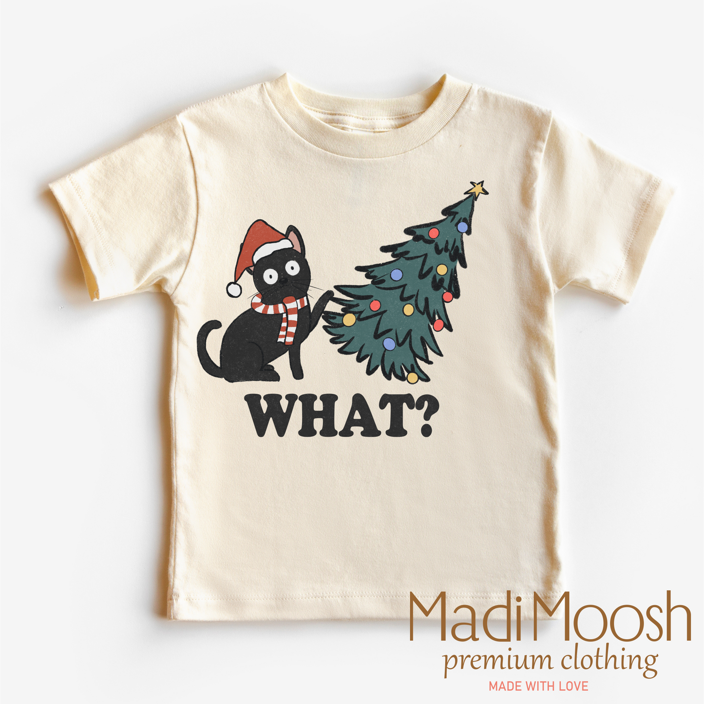 What Christmas Cat Shirt T-Shirt