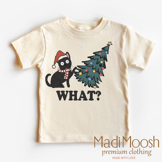 What Christmas Cat Shirt T-Shirt