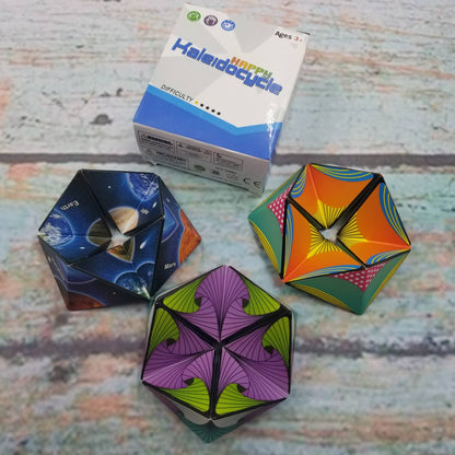 Infinity Flip Magic Cubes Decompression Fidget Toys: Universe