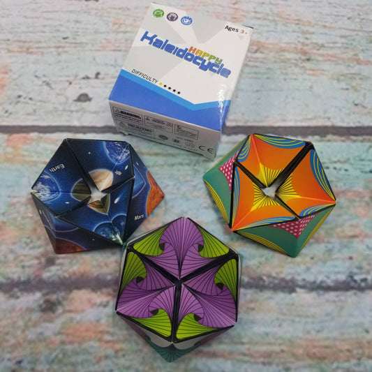 Infinity Flip Magic Cubes Decompression Fidget Toys: Stripes