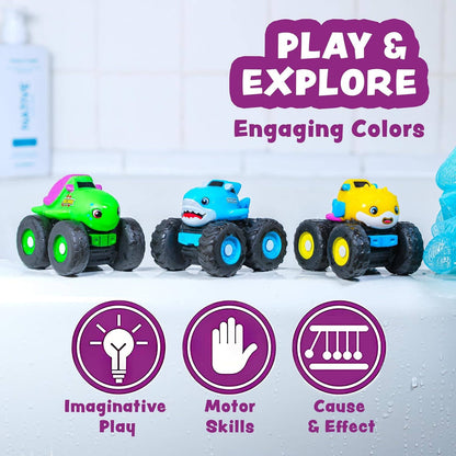 Monster Trucks™ Light Up Bath Toys