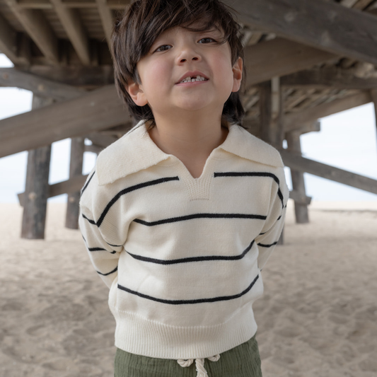 Bonfire Knit Pullover - Cream