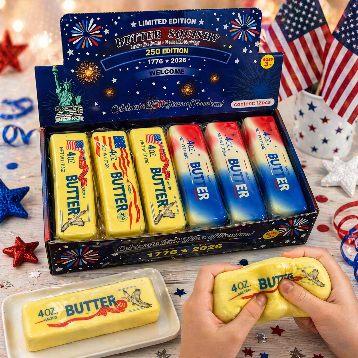 Ultra Squishy Butter – USA 250 Edition 🇺🇸