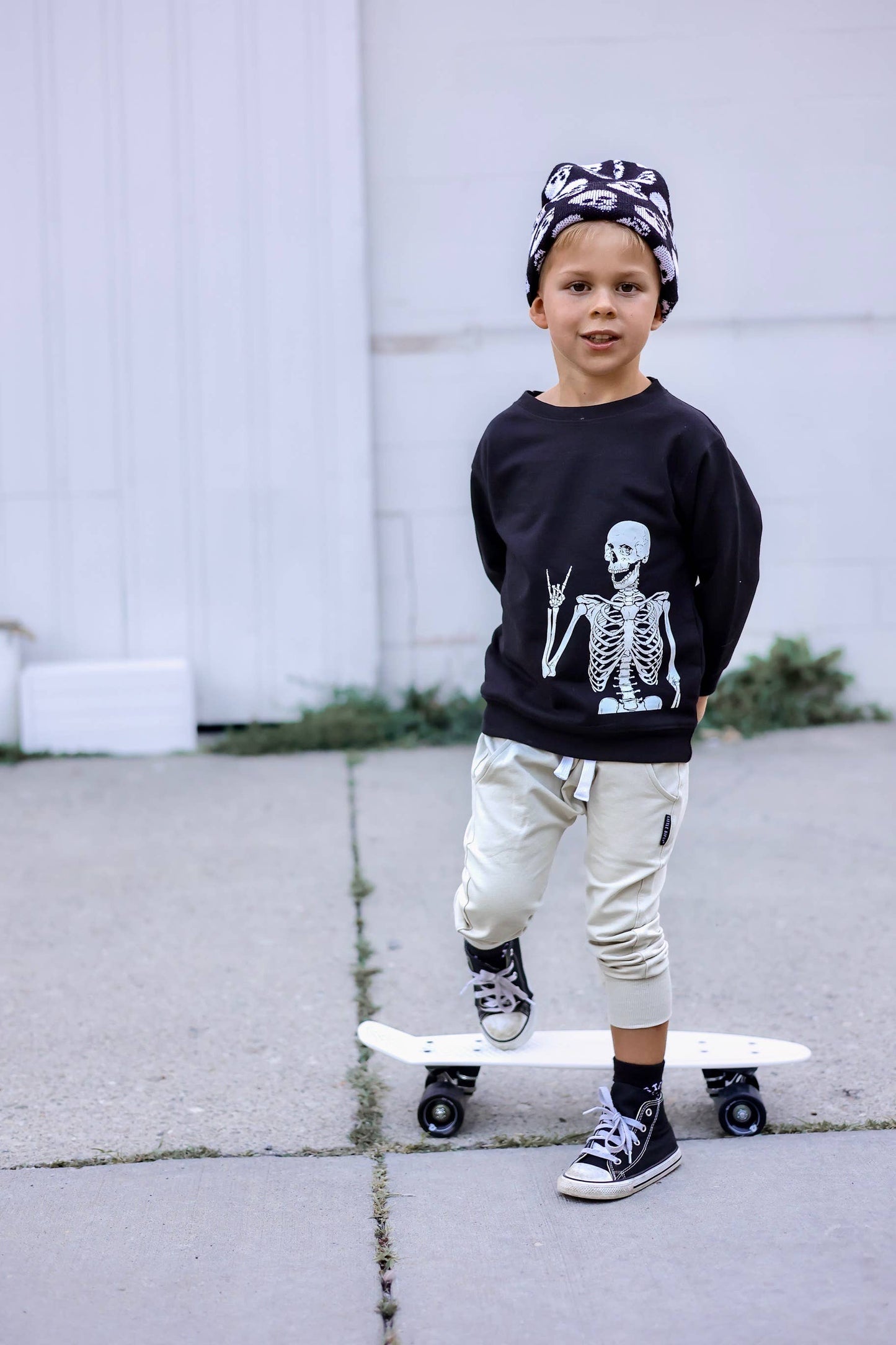 Rocker Skelly Sweatshirt:
