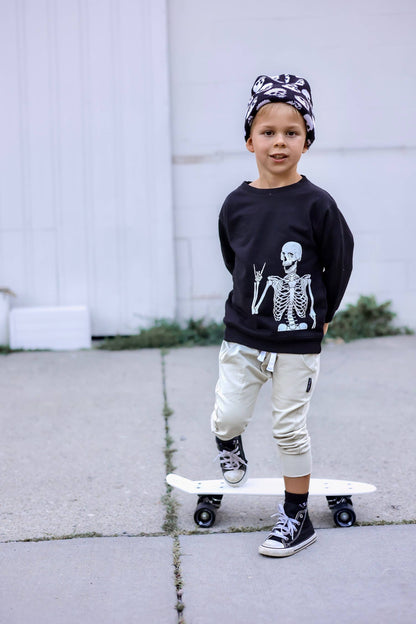 Rocker Skelly Sweatshirt: