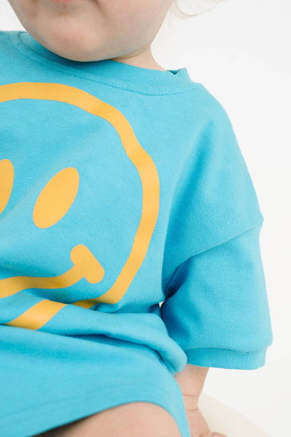 Blue Smiley Set