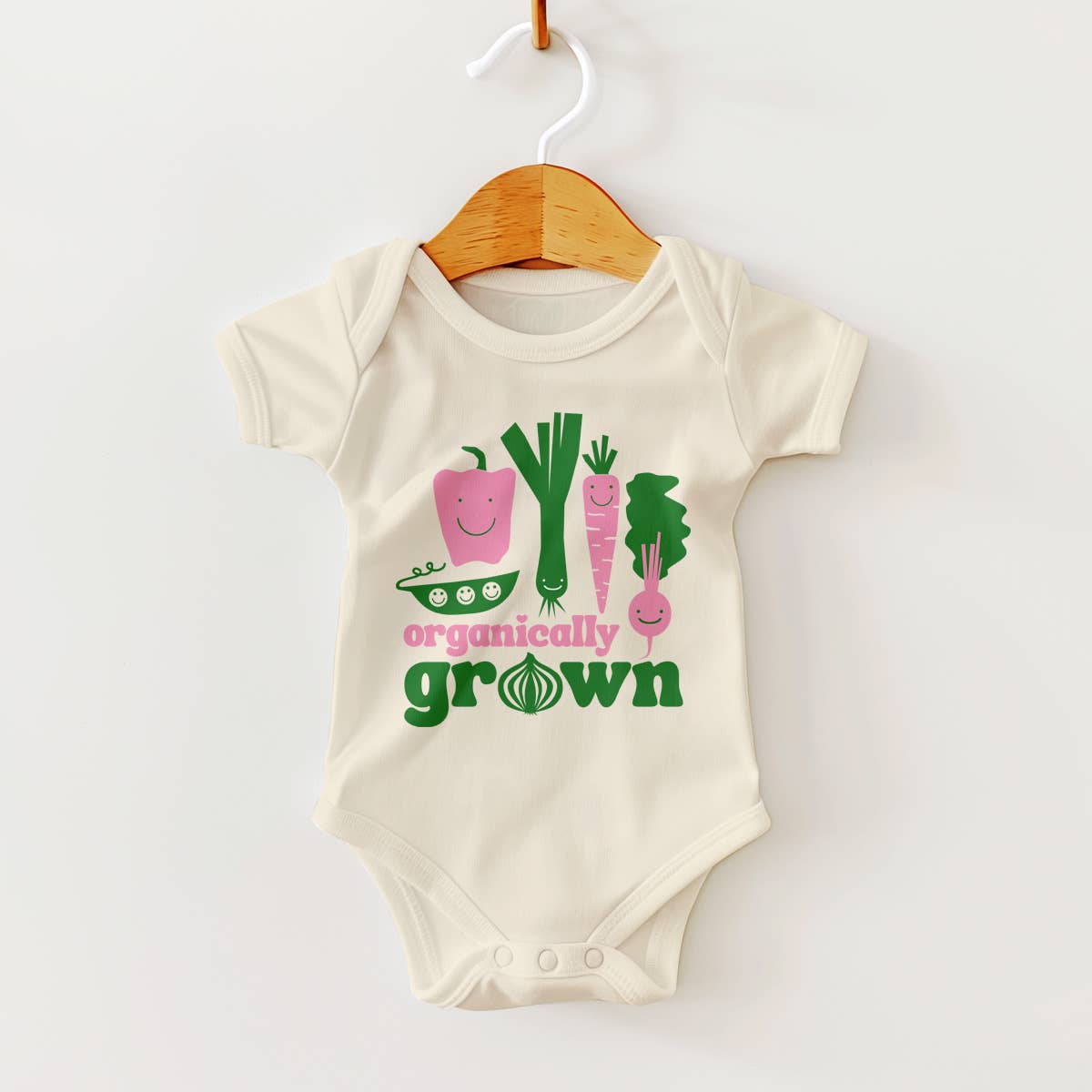 Vegetables Organically Grown Onesie)