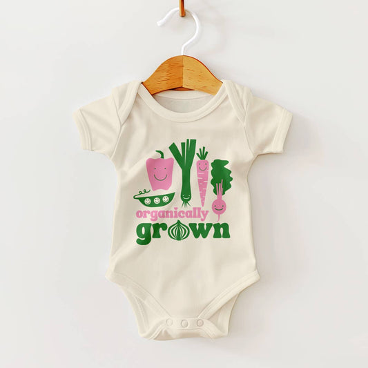 Vegetables Organically Grown Onesie)