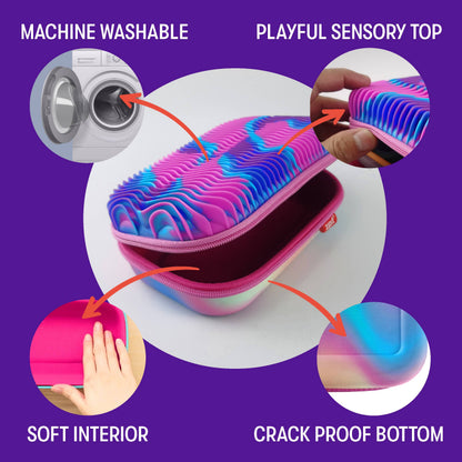 Wavy Storage Box Purple