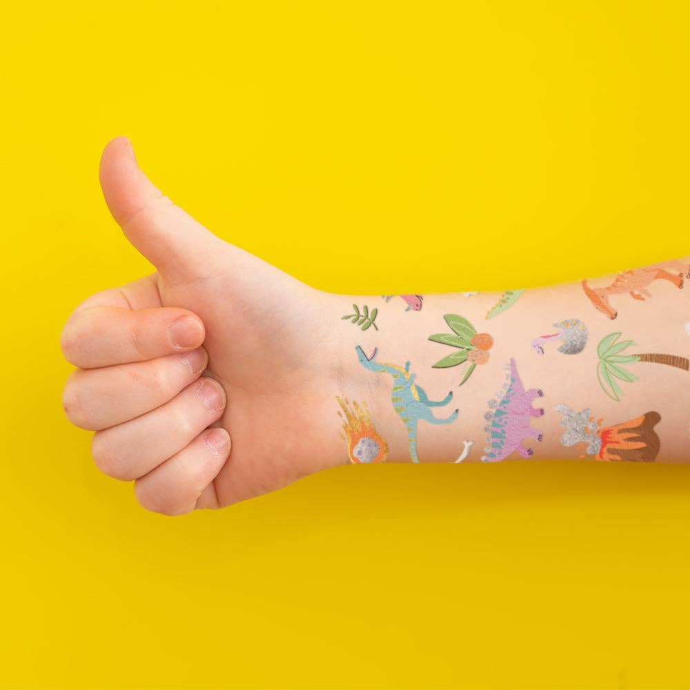 DINOSAURS temporary tattoos