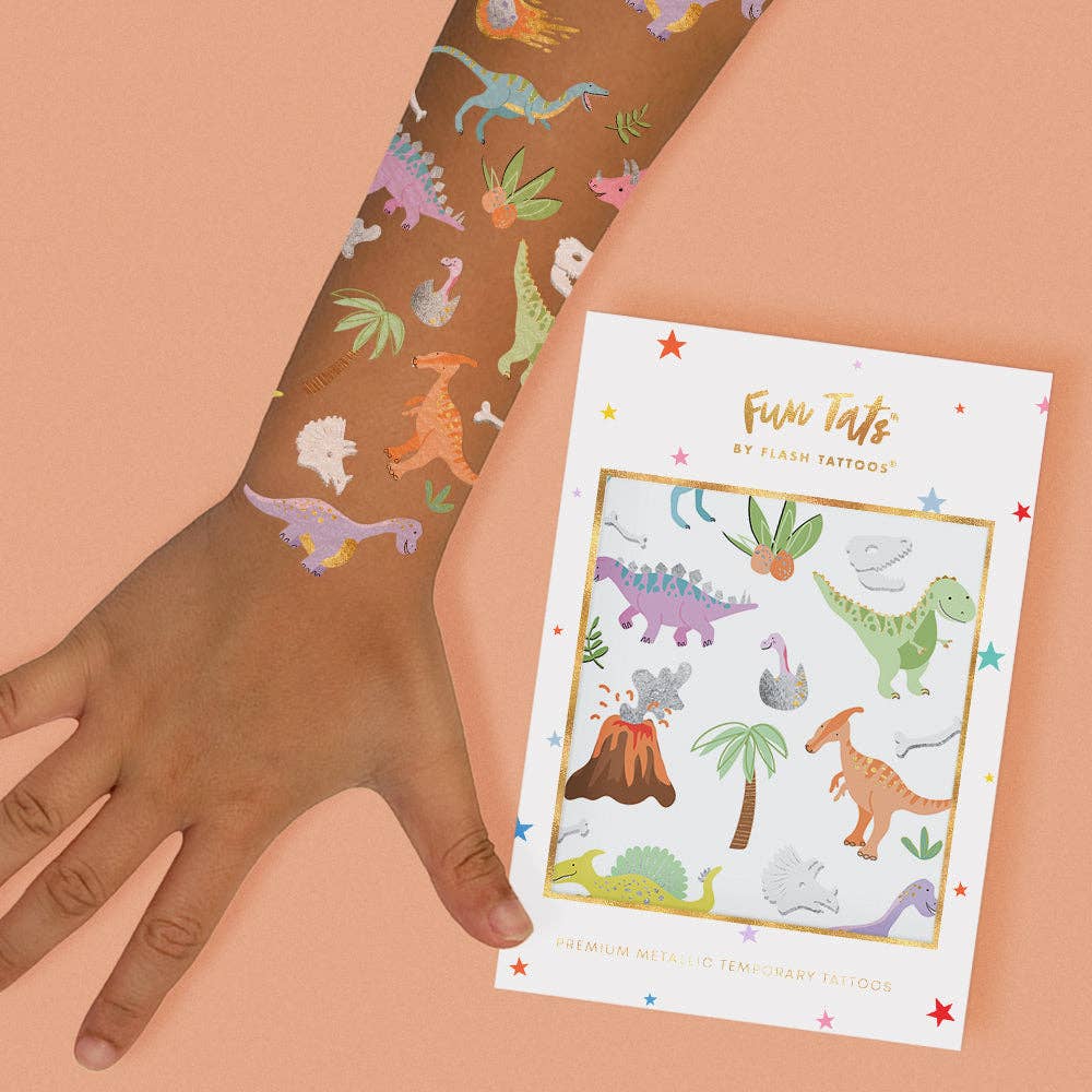 DINOSAURS temporary tattoos