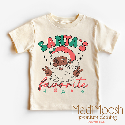 Black Santa's Favorite T-Shirt