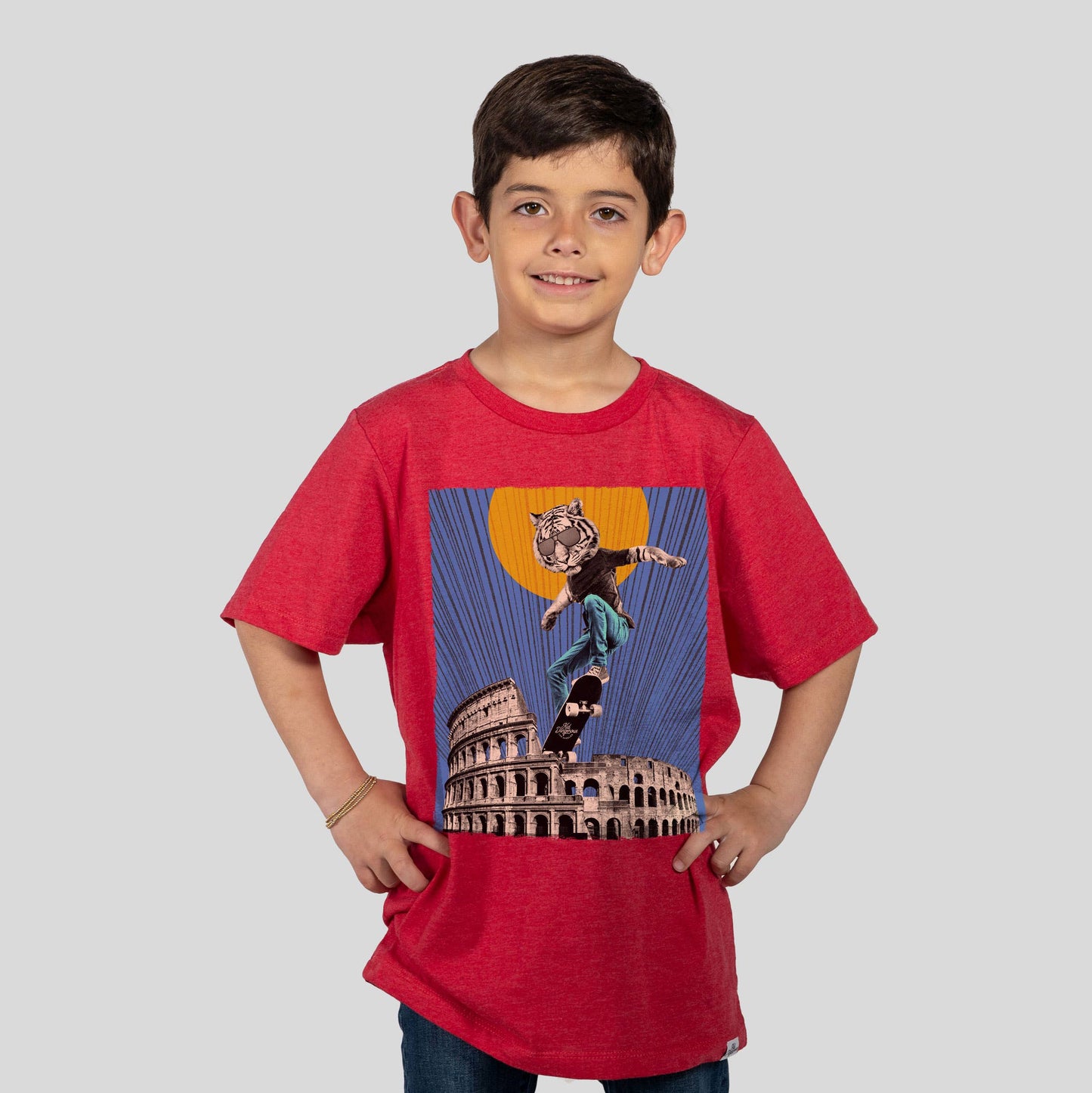 Tiger Skateboarding T-Shirt