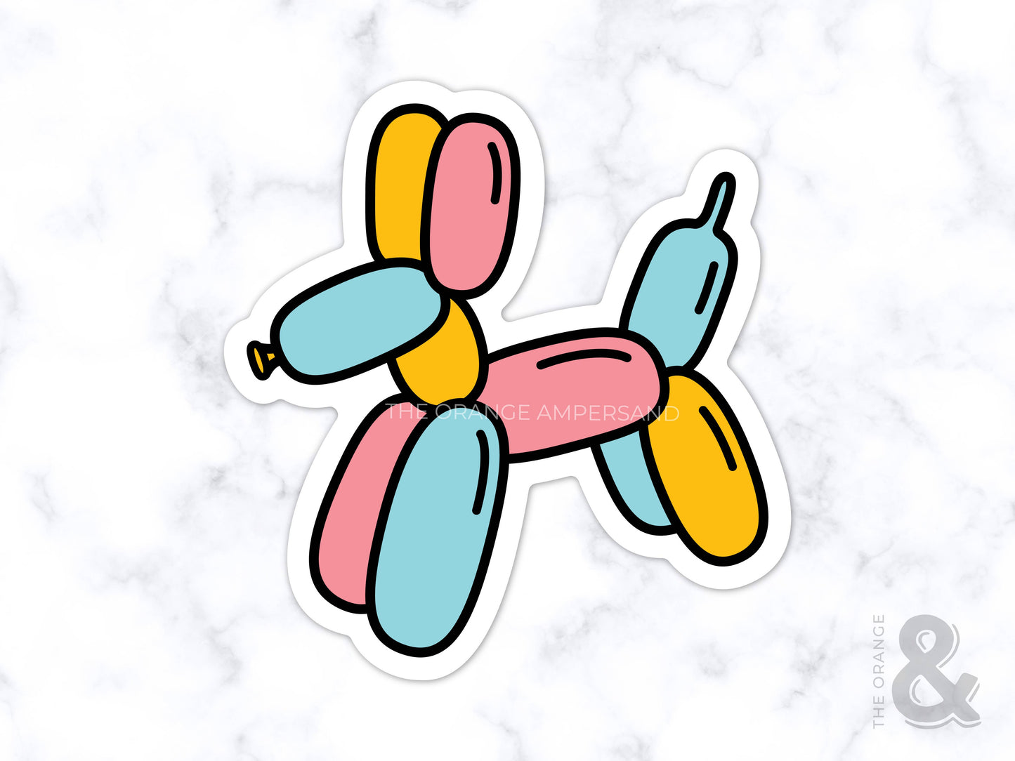 Balloon Dog Sticker
