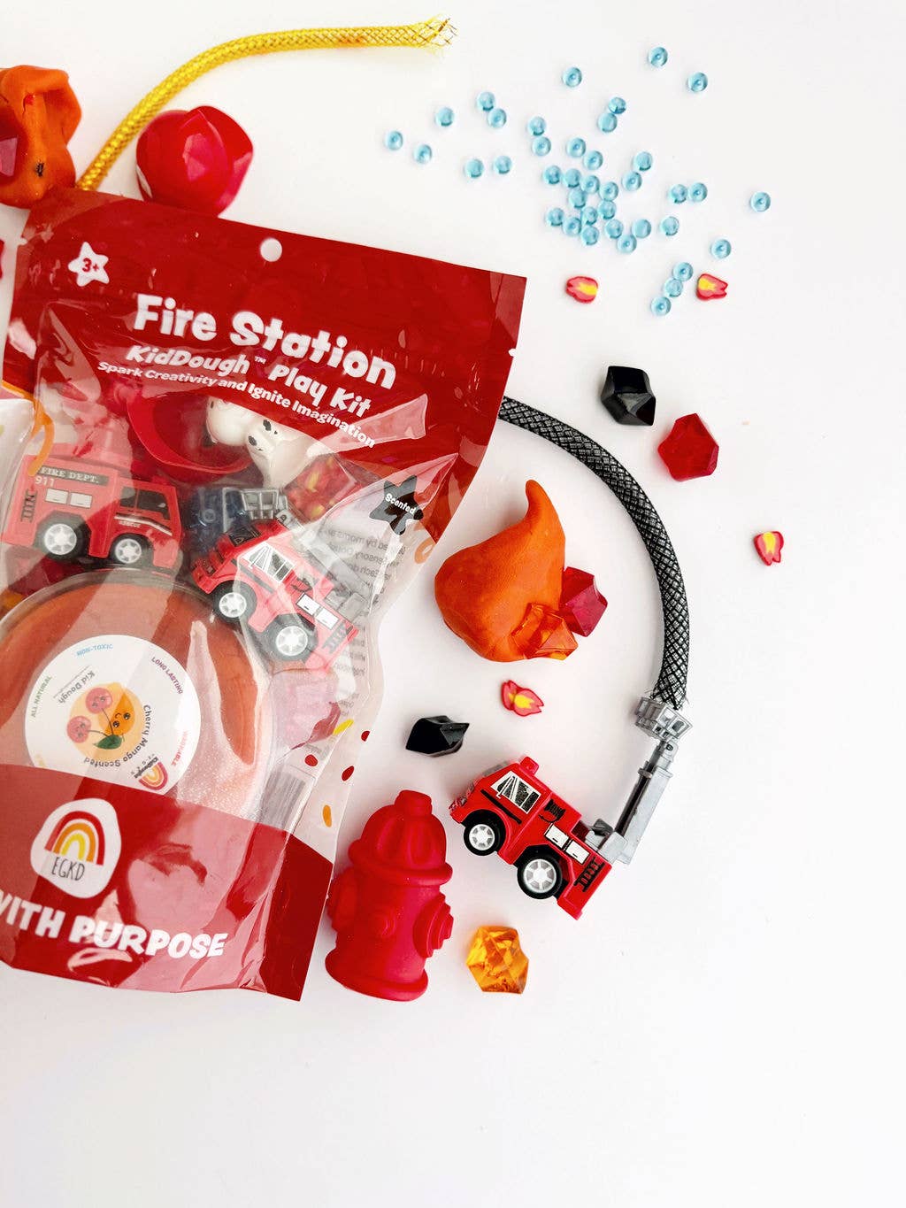 Fire Station (Cherry Mango) KidDough Kit