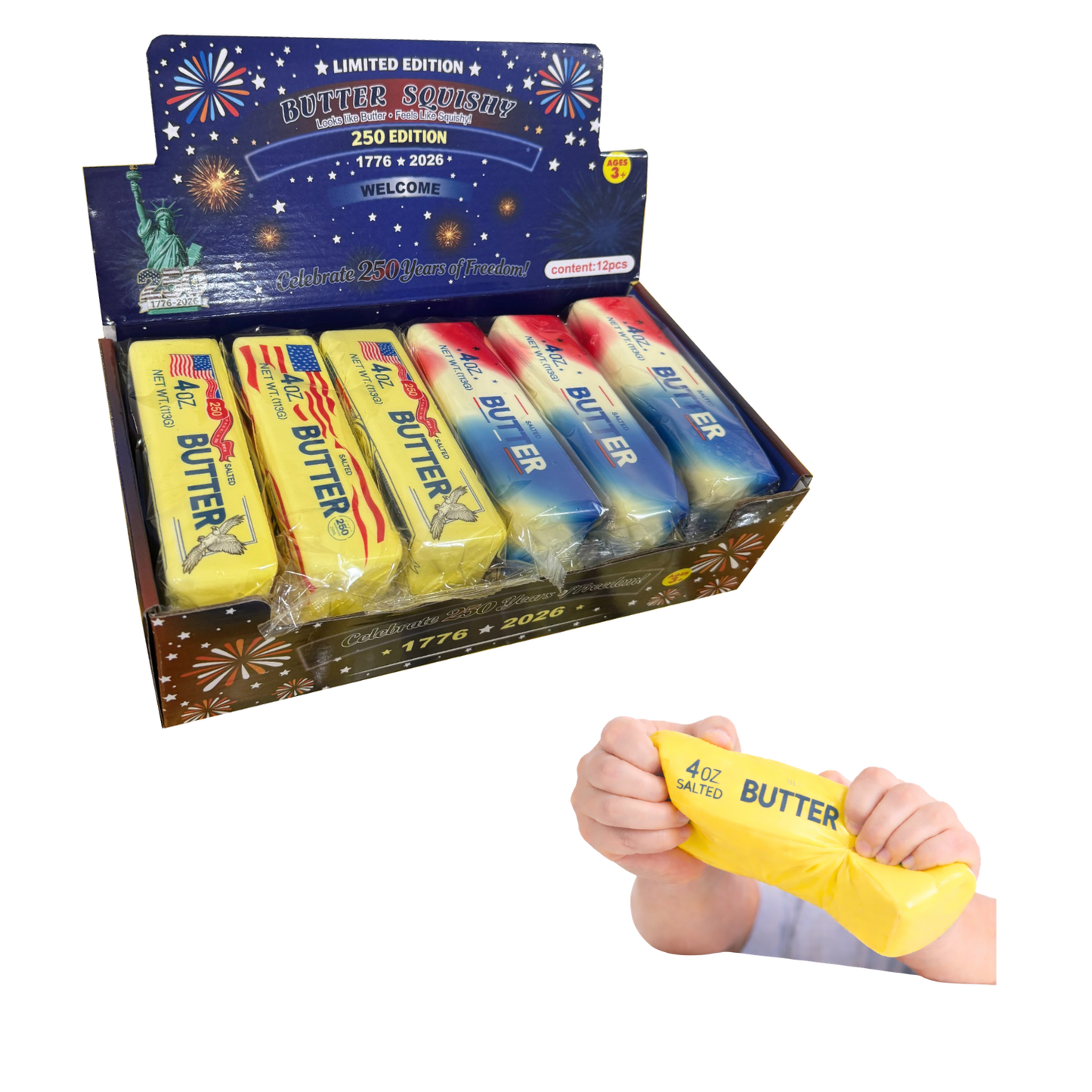 Ultra Squishy Butter – USA 250 Edition 🇺🇸