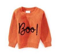 Boo Chain Stitch Sweater