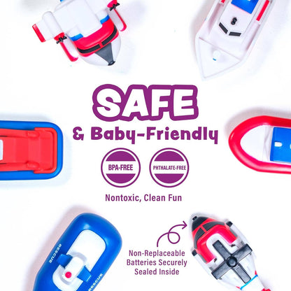 Ocean Rescue™ Vehicles Light Up Bath Toys