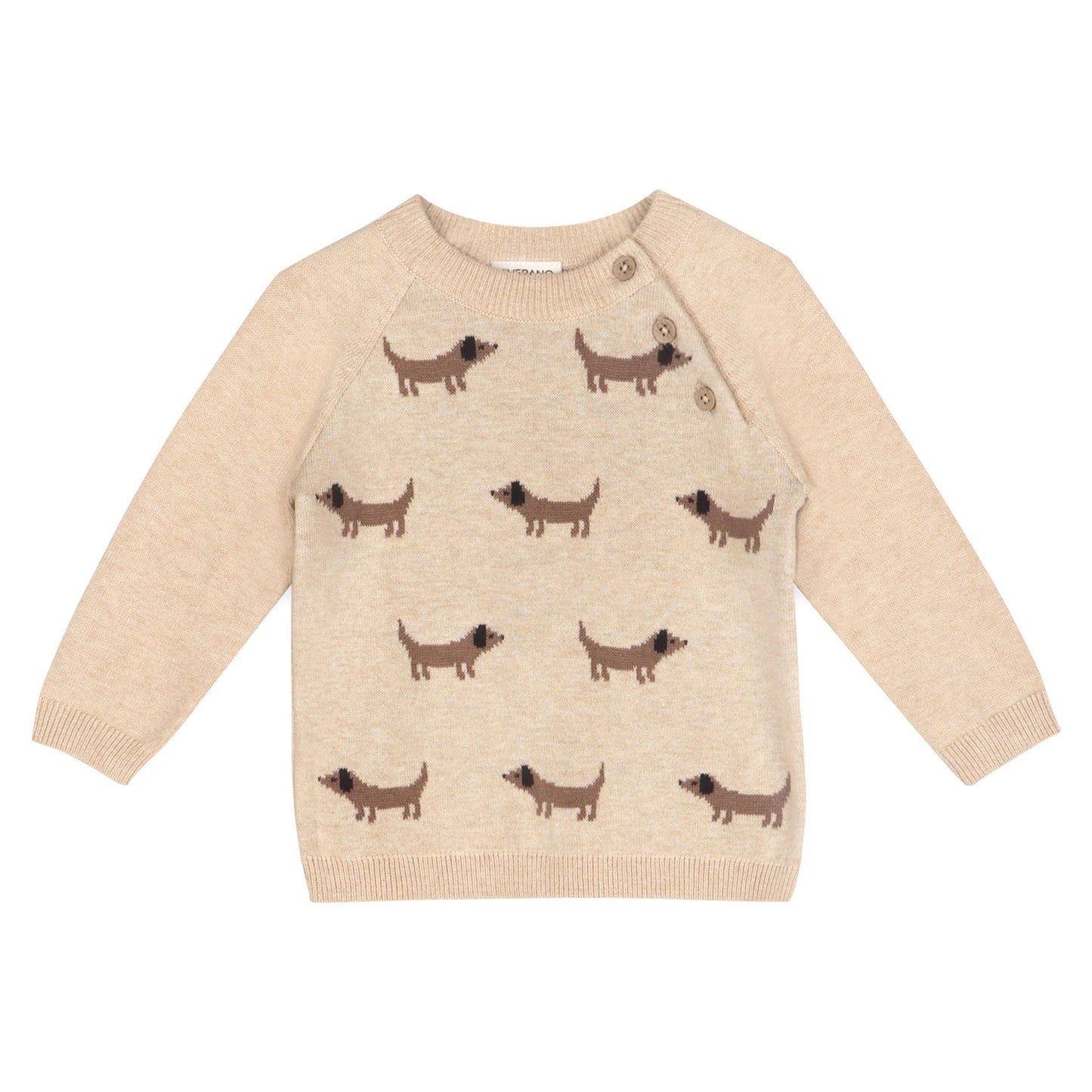 Doxie Dog Jacquard Sweater