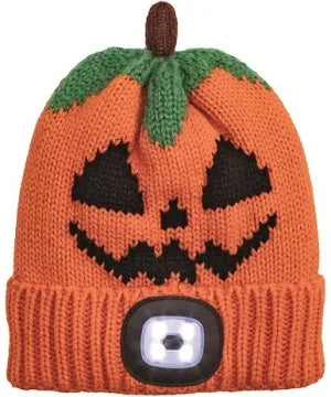Jack O'Lantern Headlamp Hat