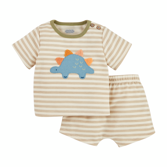 Dino Applique Short Set