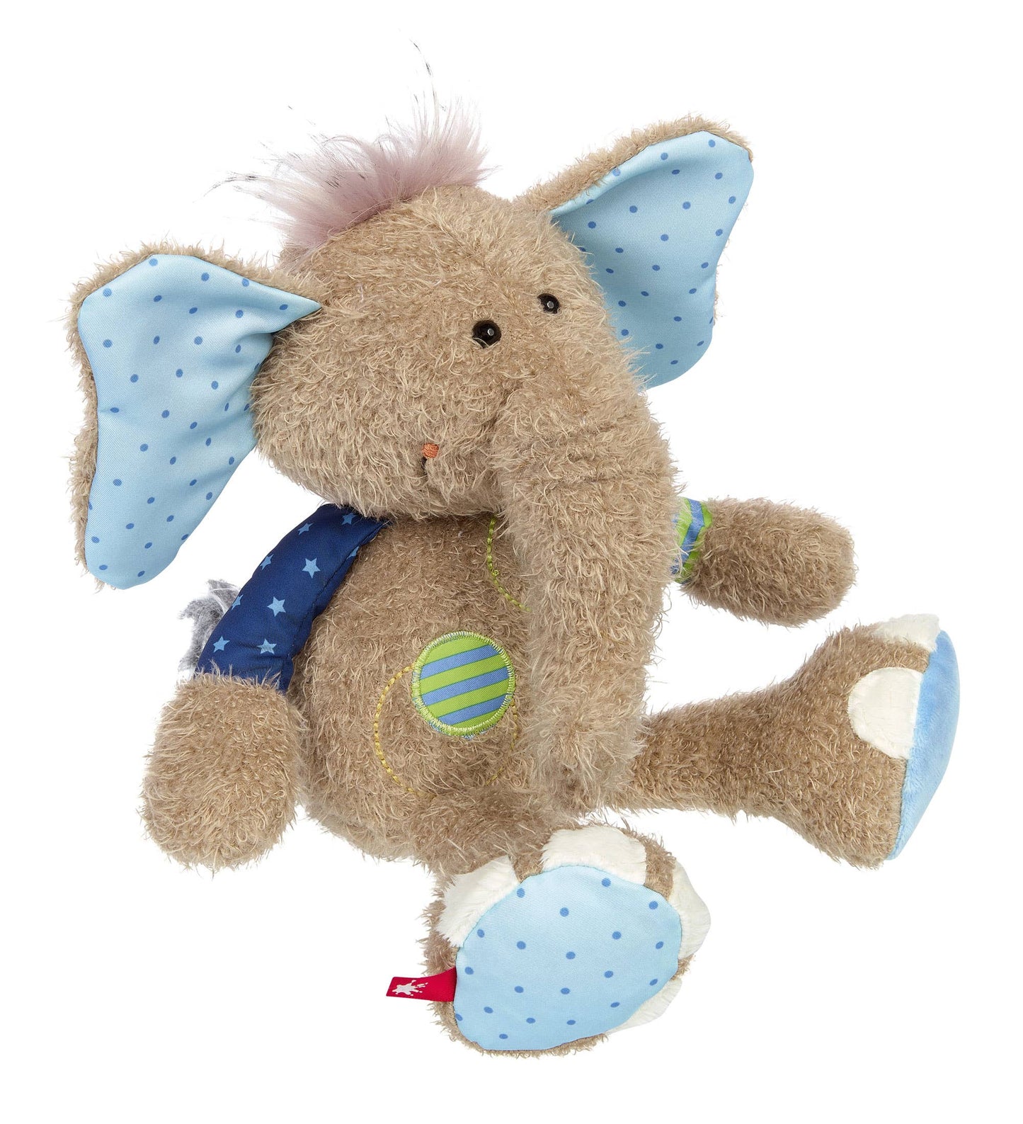 Patchwork Elephant Plush Toy