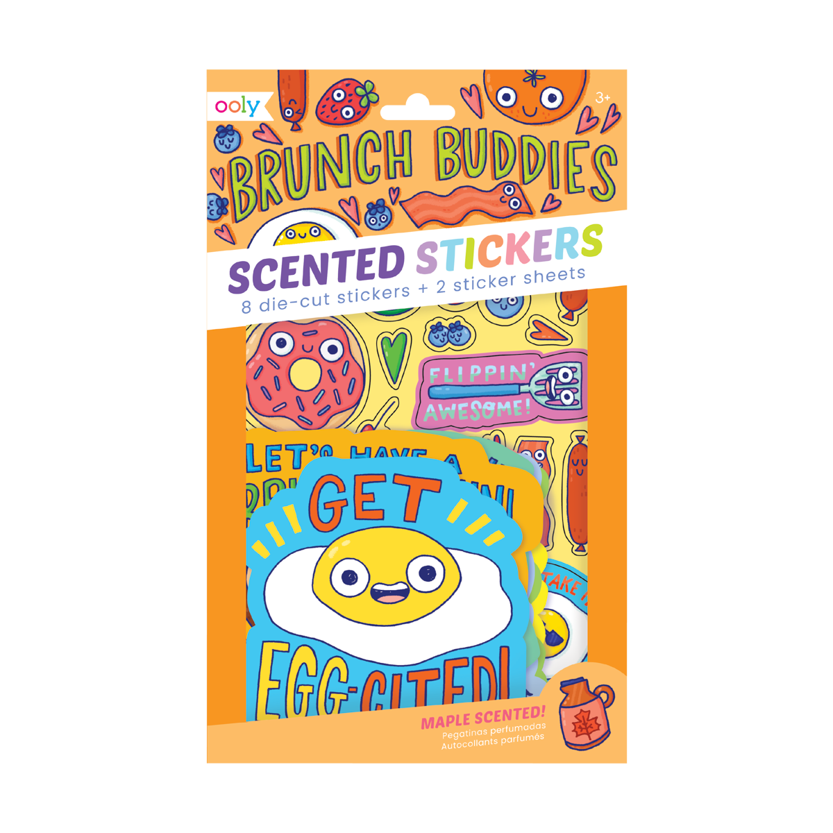 Scented Scratch Stickers : Brunch BuddieS