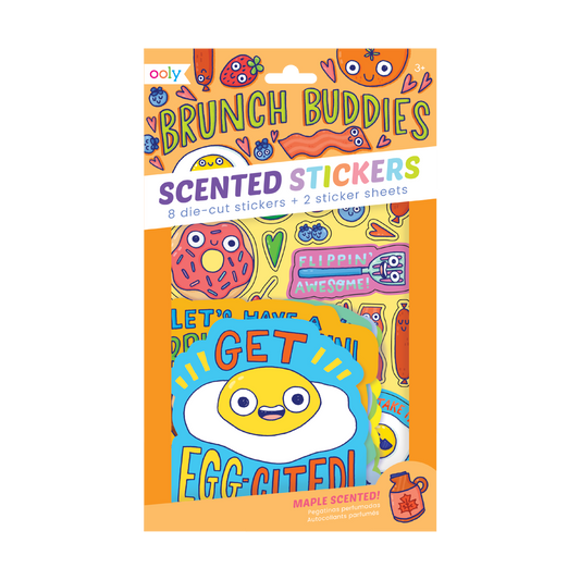 Scented Scratch Stickers : Brunch BuddieS