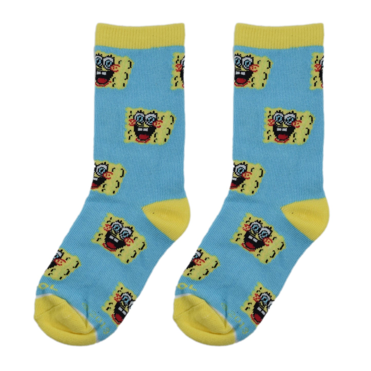 Spongebob All Over 7-10 Socks - Kids