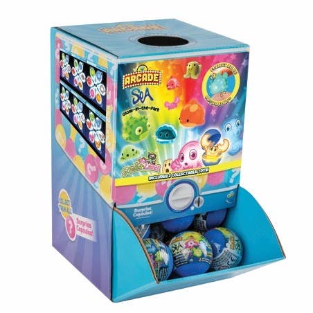 ORB Arcade™ Capsules Squish Sea Glow In Dark Collection PDQ