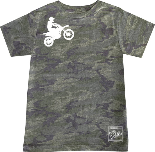 Dirt biker Tee Vintage Camo MM