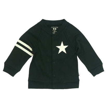 All-Star Varsity Bomber Jacket Black