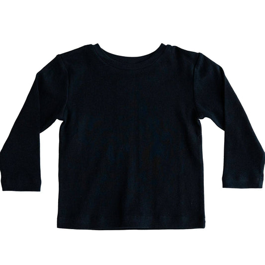 Long-sleeve Tee- Black